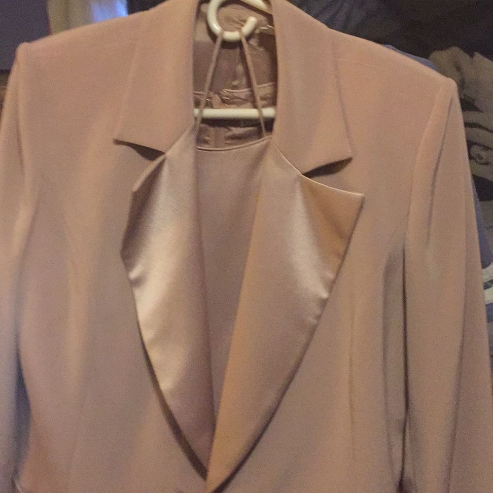 Formal gown with jacket